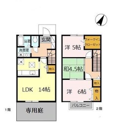 加古川駅 徒歩24分 1階の物件間取画像